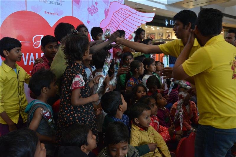 Rose Day with street children
