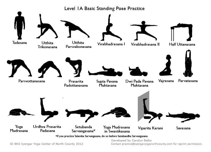 Yoga poses