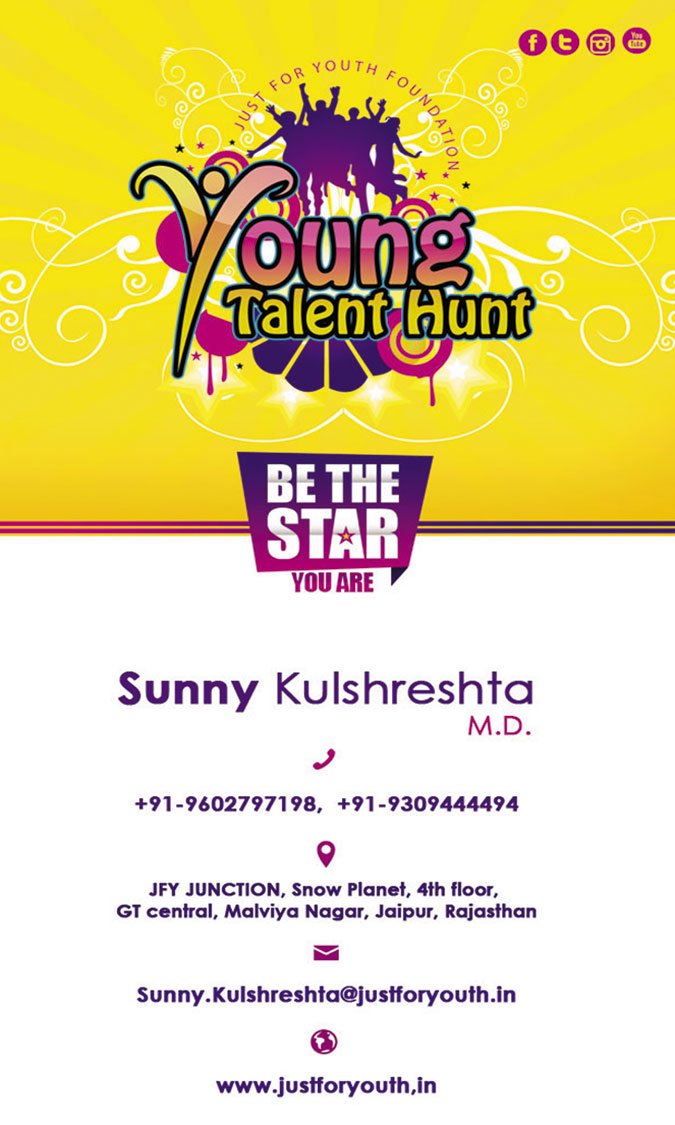 Young Talent Hunt branding
