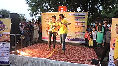 Young Talent Hunt stage performance